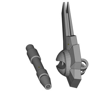 Round column structure image